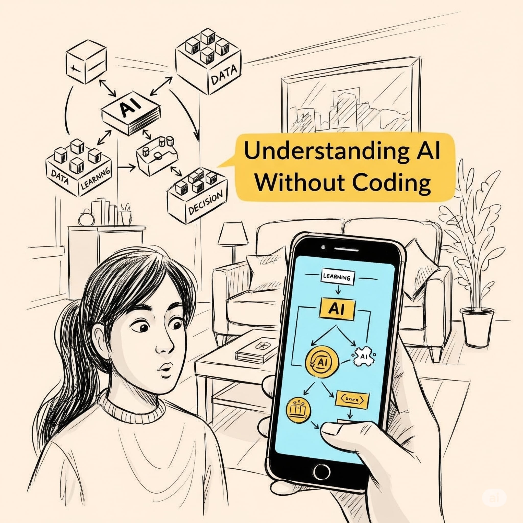 Pemahaman Dasar Artificial Intelligence (AI) Tanpa Coding